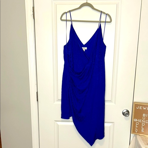 Cushnie Blue Asymmetrical Slip Dress for Cocktail - Picture 4 of 12